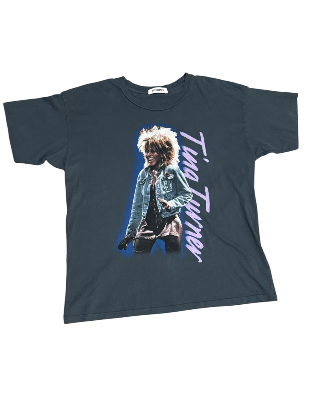 Daydreamer Tina Turner Graphic Tee Oversized Medium Vintage Style Band Tee - Picture 2 of 7